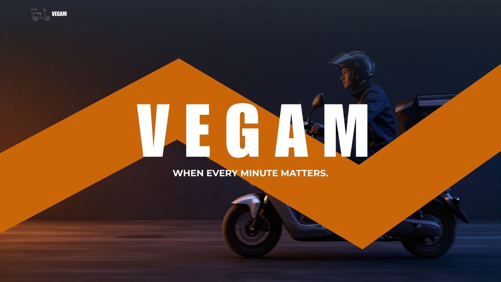 VEGAM Delivery Brand Concept - When Every Minute Matters